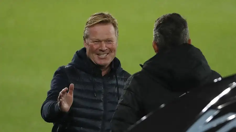 El entrenador del Barcelona, Ronald Koeman. El entrenador del Barcelona, Ronald Koeman.