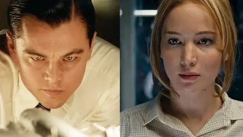 Leonardo DiCaprio y Jennifer Lawrence Leonardo DiCaprio y Jennifer Lawrence