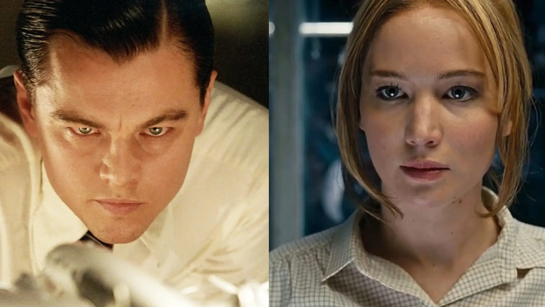 Leonardo DiCaprio y Jennifer Lawrence