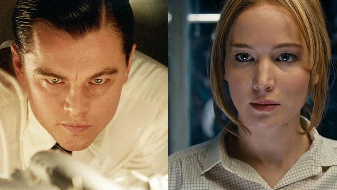 Leonardo DiCaprio y Jennifer Lawrence Leonardo DiCaprio y Jennifer Lawrence