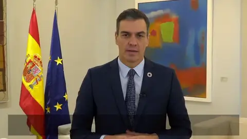 Pedro Sánchez defiende en la ONU una acción concertada para que nadie se quede atrás en la crisis del coronavirus Pedro Sánchez defiende en la ONU una acción concertada para que nadie se quede atrás en la crisis del coronavirus