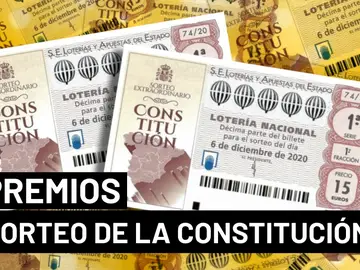 Sorteo Extraordinario de la Constitución 2020: Premios del sorteo de la Lotería Nacional del 6 de diciembre Sorteo Extraordinario de la Constitución 2020: Premios del sorteo de la Lotería Nacional del 6 de diciembre