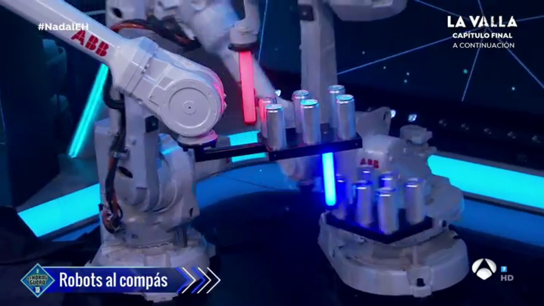 Marron logra sorprender a Rafa Nadal con los brazos robóticos que se mueven al compás, ¡qué pasada! 