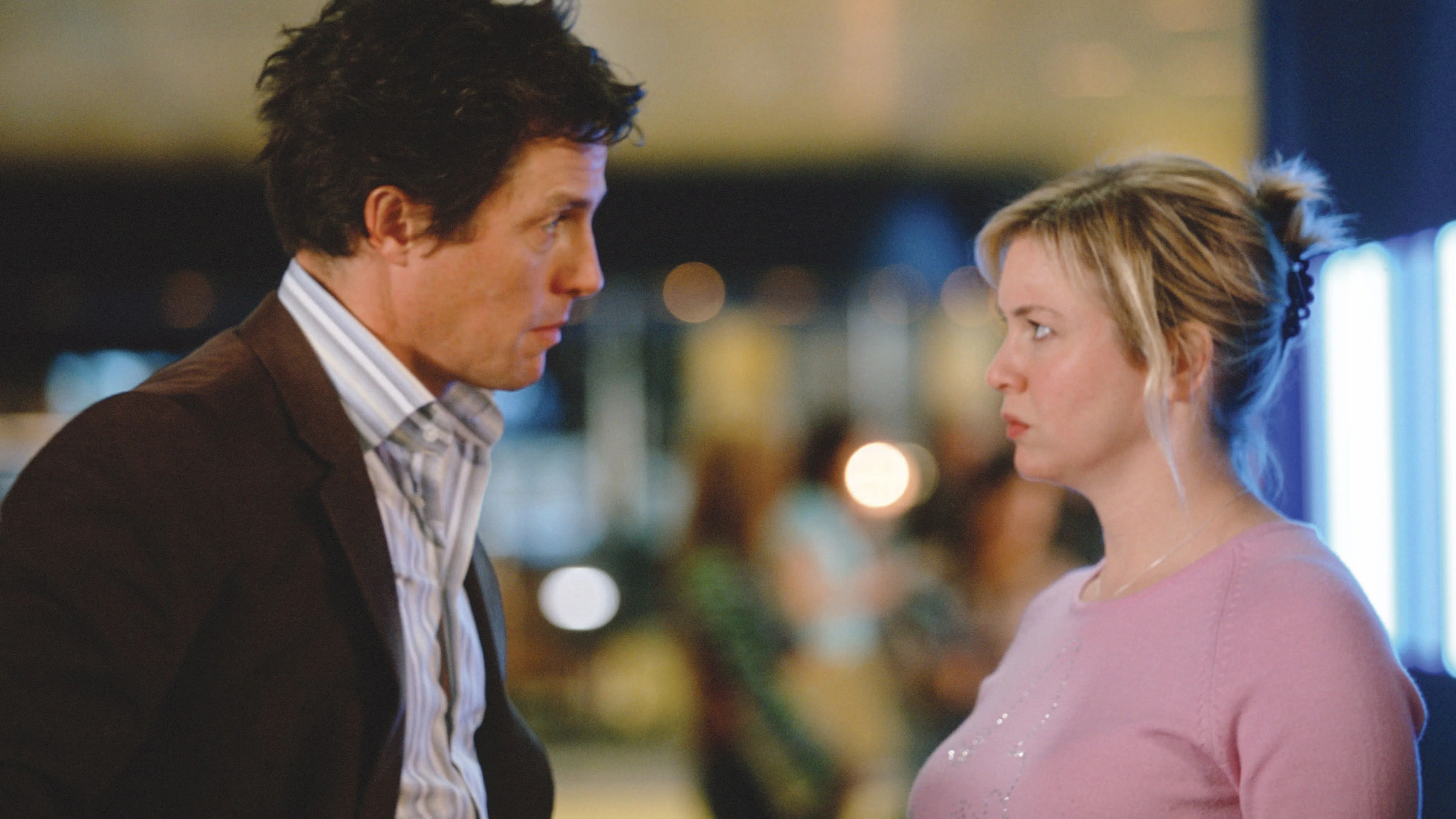 Hugh Grant y Ren&eacute;e Zellwegger en 'El diario de Bridget Jones'