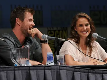 Chris Hemsworth y Natalie Portman Chris Hemsworth y Natalie Portman