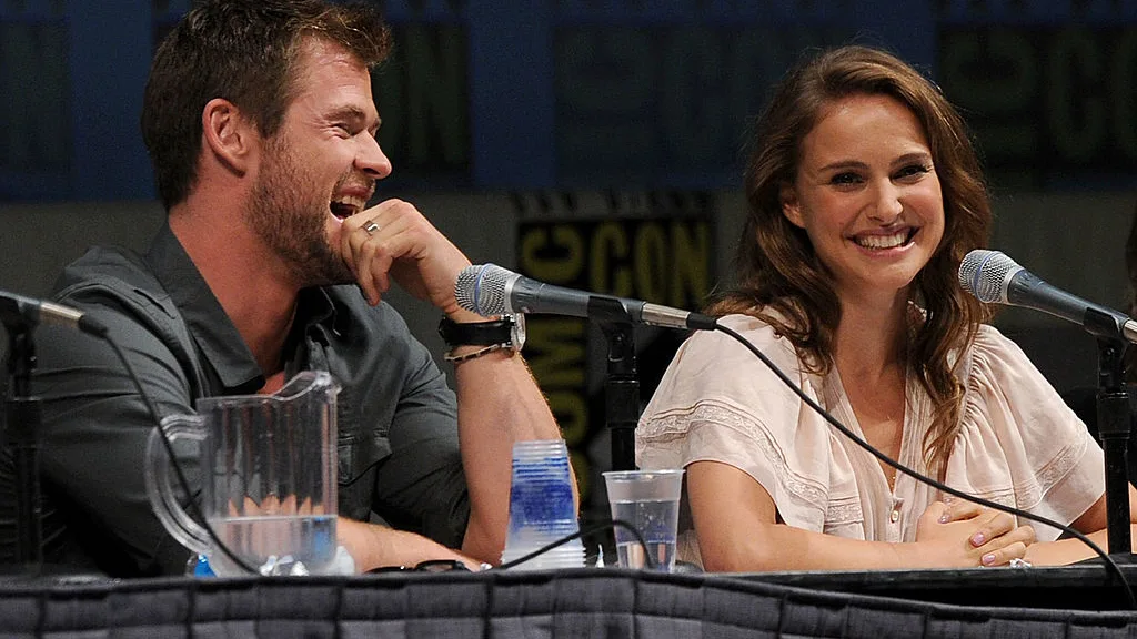 Chris Hemsworth y Natalie Portman Chris Hemsworth y Natalie Portman
