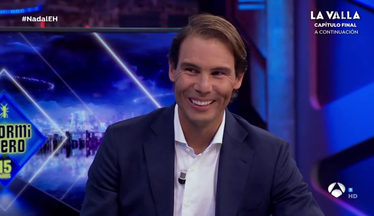 Rafa Nadal, a Pablo Motos en 'El Hormiguero 3.0': "¿Qué cambiaría de España? No te lo puedo decir" Rafa Nadal, a Pablo Motos en 'El Hormiguero 3.0': "¿Qué cambiaría de España? No te lo puedo decir"
