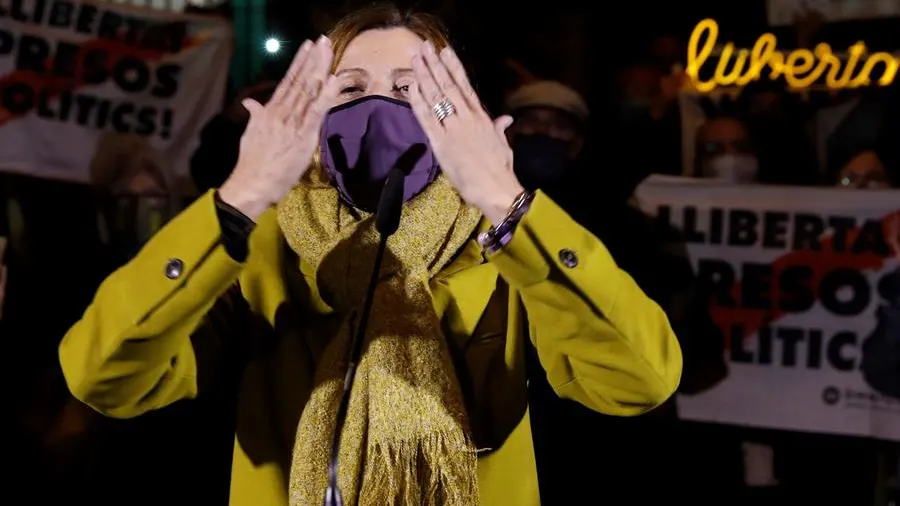 Carme Forcadell vuelve a prisión Carme Forcadell vuelve a prisión