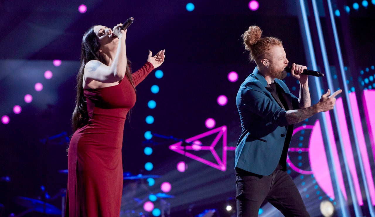 Mala Rodríguez y Curricé cantan ‘Superbalada’ en La Final de ‘La Voz’