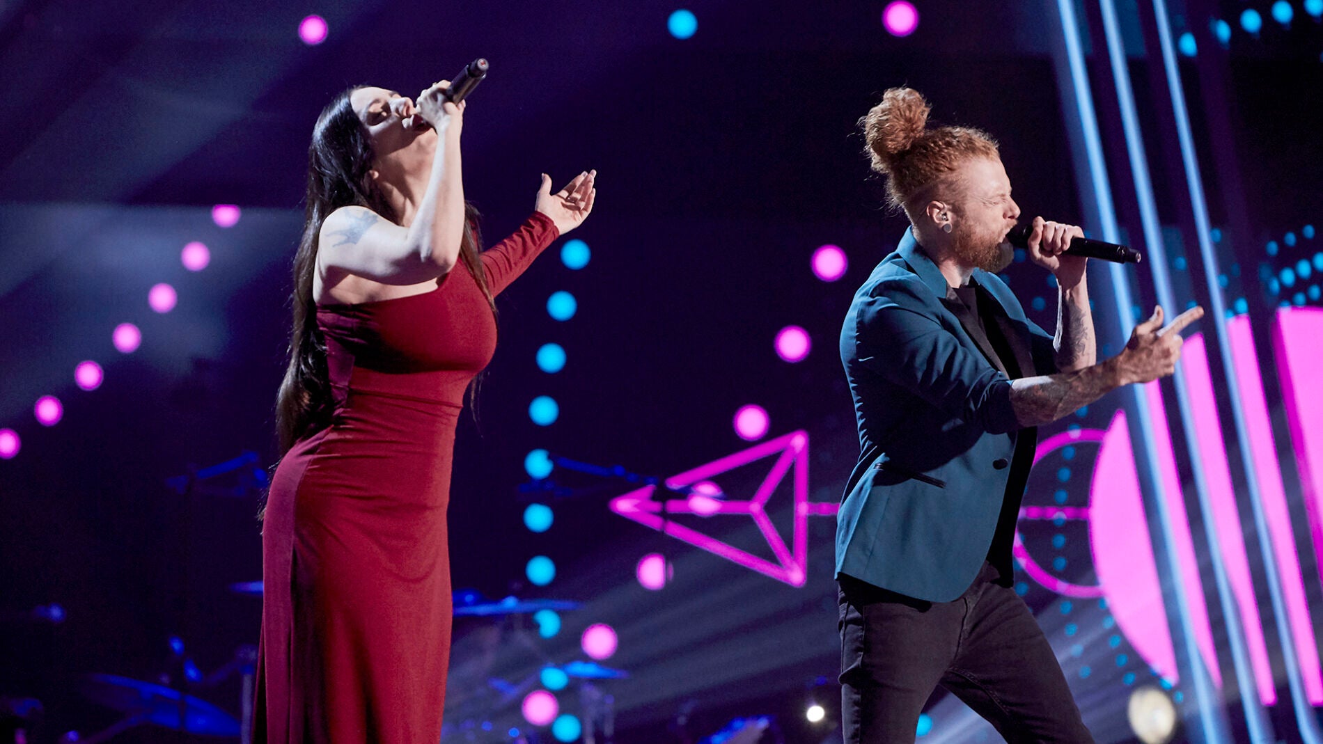 Mala Rodr&iacute;guez y Curric&eacute; cantan &lsquo;Superbalada&rsquo; en La Final de &lsquo;La Voz&rsquo;