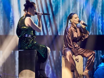 India Martínez y Johanna Polvillo cantan ‘La gitana’ en La Final de ‘La Voz’ India Martínez y Johanna Polvillo cantan ‘La gitana’ en La Final de ‘La Voz’