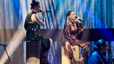 India Martínez y Johanna Polvillo cantan ‘La gitana’ en La Final de ‘La Voz’ India Martínez y Johanna Polvillo cantan ‘La gitana’ en La Final de ‘La Voz’