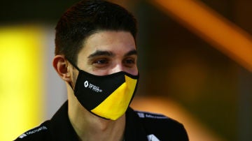 Esteban Ocon, en el GP de Sakhir