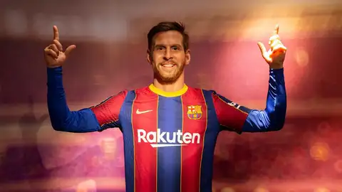 La estatua de Leo Messi en el Museo de Cera de Barcelona que está dando que hablar en redes La estatua de Leo Messi en el Museo de Cera de Barcelona que está dando que hablar en redes