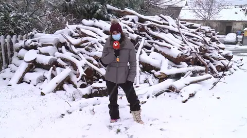 Primera nevada del año en Valsaín, Segovia Primera nevada del año en Valsaín, Segovia