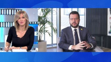 Pere Aragonès compara la evolución del coronavirus en Cataluña con Madrid: 