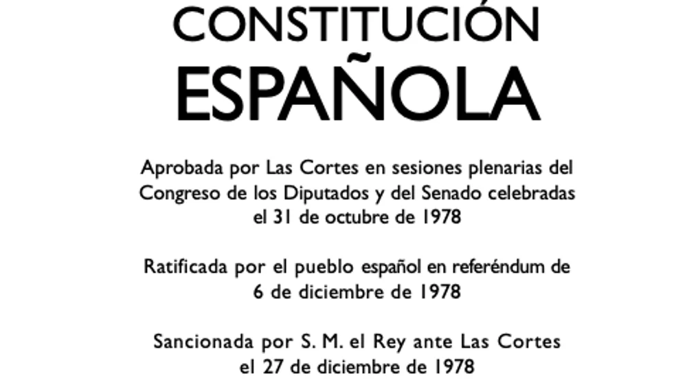 Resumen fácil para entender la Constitución Española