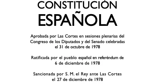 La Constituci&oacute;n espa&ntilde;ola