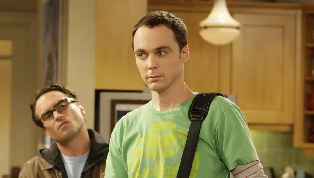 Sheldon y Leonard en 'The big Bang Theory'