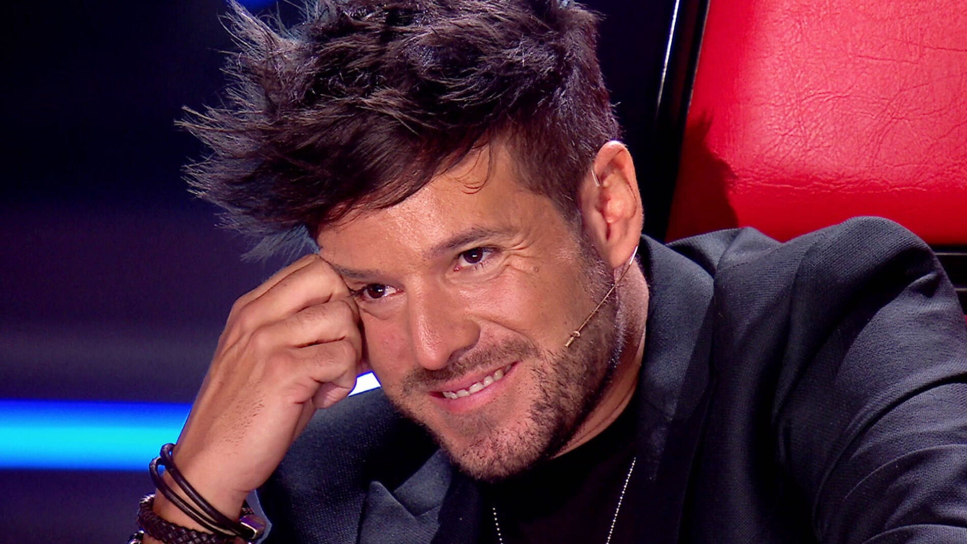 La primera vez de Pablo L&oacute;pez cantando de ni&ntilde;o
