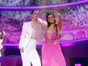 Twin Melody montan una fiesta como Karol G y Nicki Minaj en ‘Tusa’ Twin Melody montan una fiesta como Karol G y Nicki Minaj en ‘Tusa’