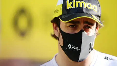 Fernando Alonso, en Sakhir Fernando Alonso, en Sakhir