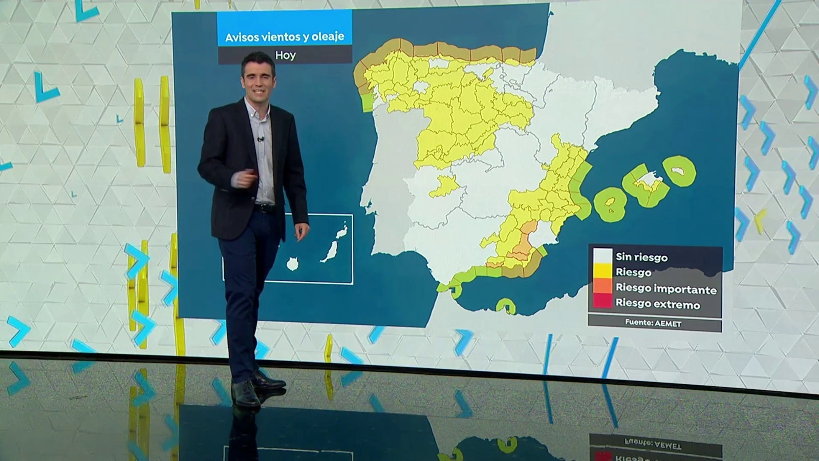 Este lunes llega una fuerte borrasca que atravesar&aacute; todo el pa&iacute;s y dejar&aacute; fuertes rachas de viento y precipitaciones generalizadas.