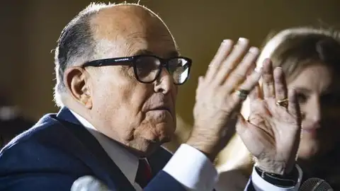 Imagen de archivo de Rudy Giuliani Imagen de archivo de Rudy Giuliani