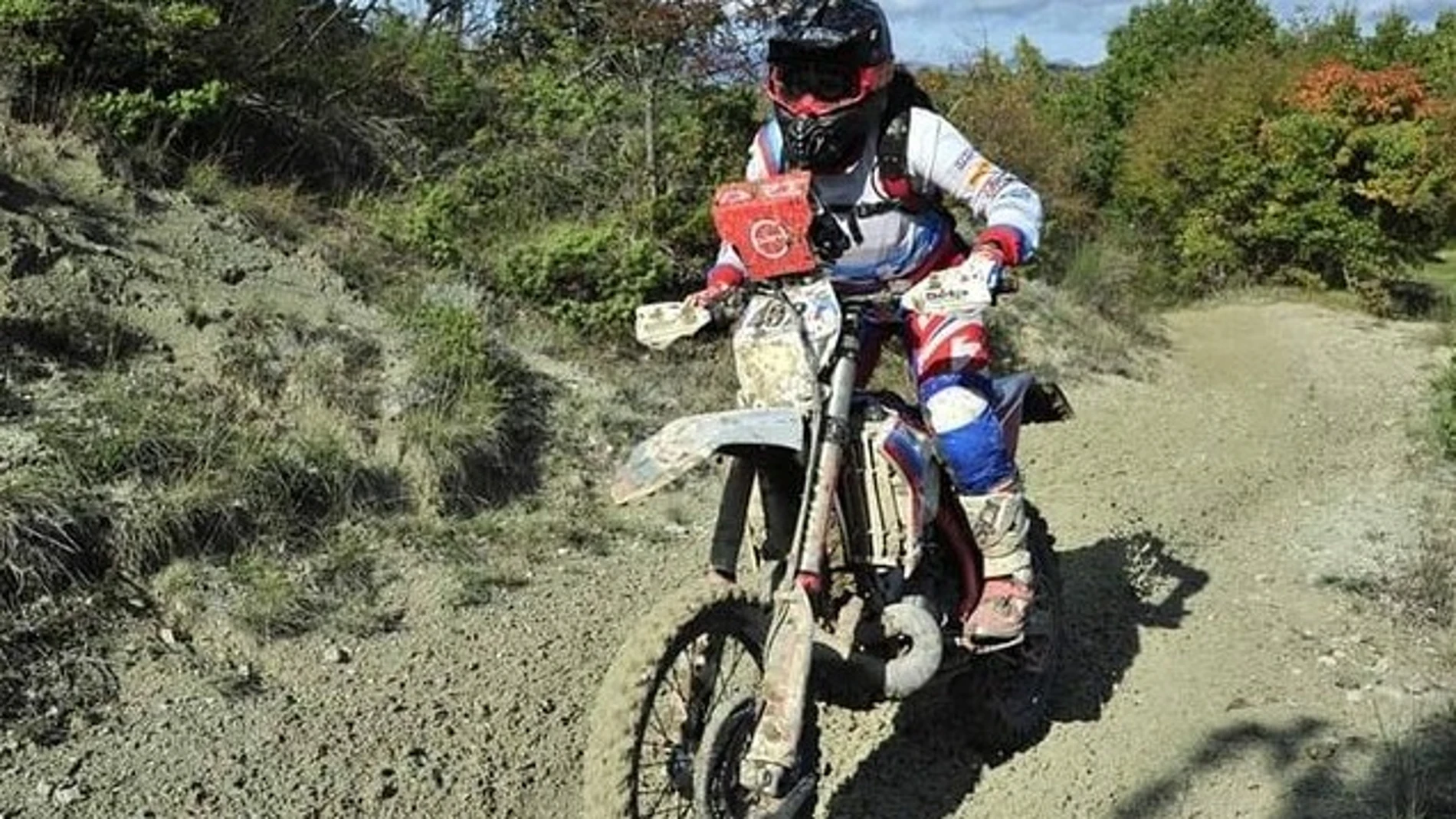 La piloto Sara Lenzi en un rally La piloto Sara Lenzi en un rally