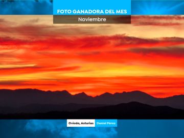 Foto ganadora del mes de noviembre. Autor: Daniel P&eacute;rez desde Oviedo.