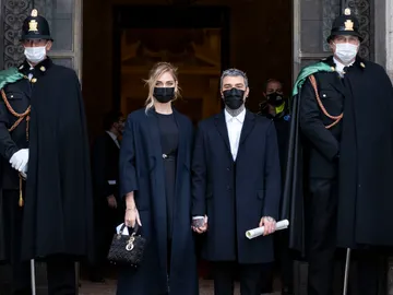 Chiara Ferragni y Fedez reciben una condecoración por su labor social Chiara Ferragni y Fedez reciben una condecoración por su labor social