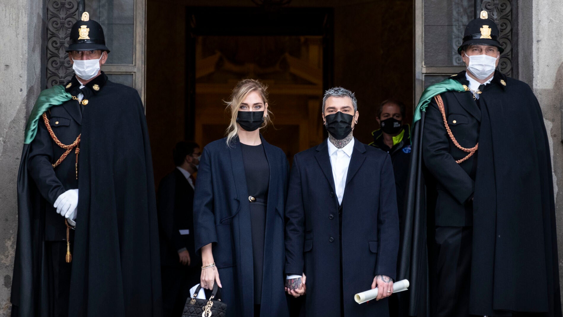 Chiara Ferragni y Fedez reciben una condecoración por su labor social 