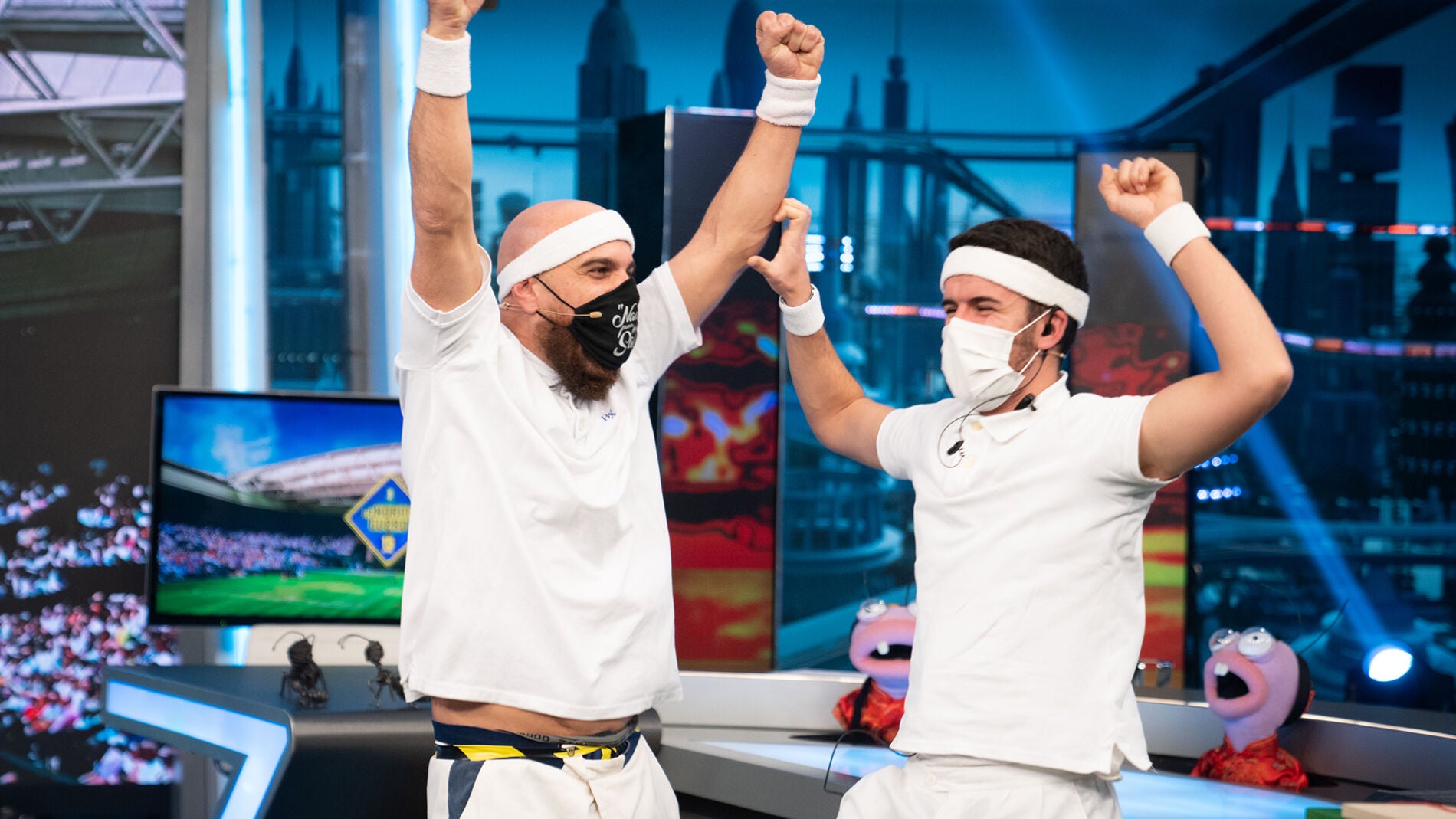 "A ver si conseguimos limpiar la imagen despu&eacute;s del bochorno", Marron vuelve a enfrentarse a 'La raqueta mec&aacute;nica' en 'El Hormiguero 3.0'