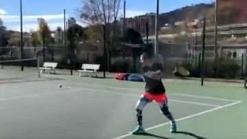 Carla Suárez vuelve a jugar al tenis 