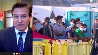 El alcalde de Granada, sobre la llegada de inmigrantes: 