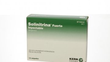 Sanidad retira dos lotes del medicamento Solinitrina 0,8 miligramos por defecto de calidad