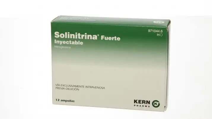 Sanidad retira dos lotes del medicamento Solinitrina 0,8 miligramos por defecto de calidad