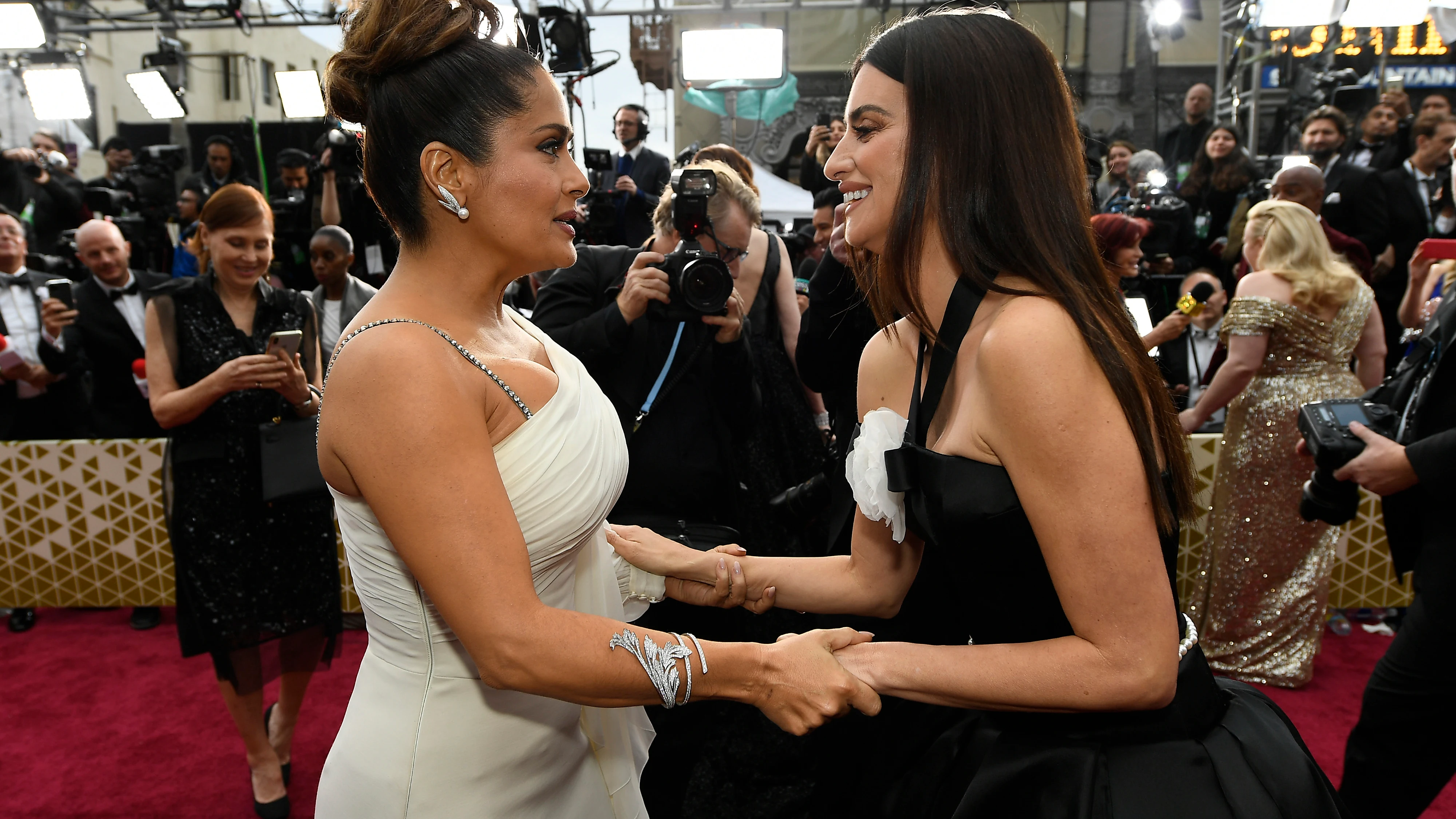 Salma Hayek y Penélope Cruz Salma Hayek y Penélope Cruz