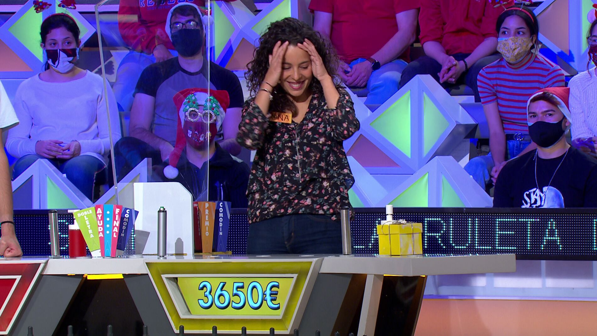 Marina consigue hacer una jugada perfecta en el panel con bote de 'La ruleta de la suerte'