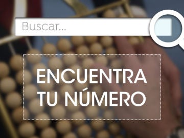 Buscar número de la Lotería de Navidad