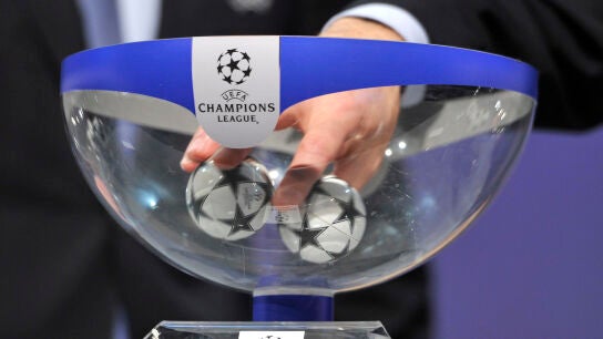 Sorteo de la UEFA Champions League.