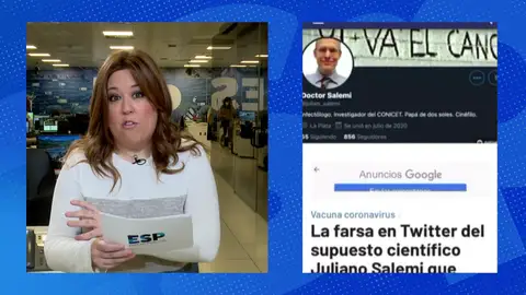 La farsa en Twitter del infectólogo Salemi No es quien dice ser en redes sociales