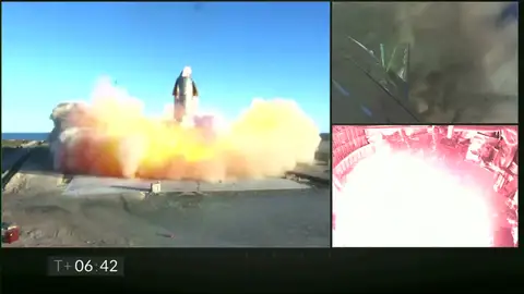 Las impactantes imágenes de la explosión del Space X Las impactantes imágenes de la explosión del Space X