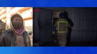 El incendio de la nave okupa de Badalona se originó por una vela que prendió fuego a un colchón