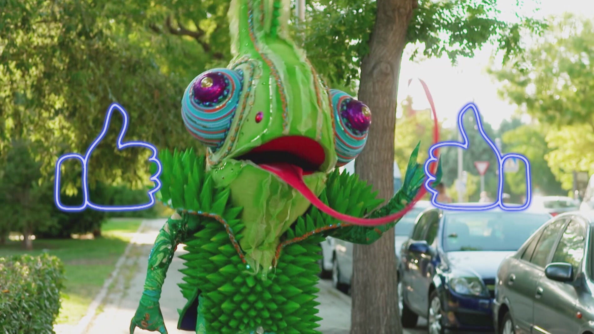 El Camale&oacute;n saca su lado m&aacute;s 'social': "Facebook, Twitter, Instagram, y hasta TikTok, no hay red que se me resista"