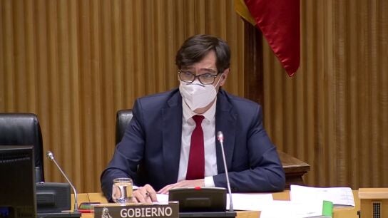 Salvador Illa, ante la Comisi&oacute;n de Sanidad del Congreso