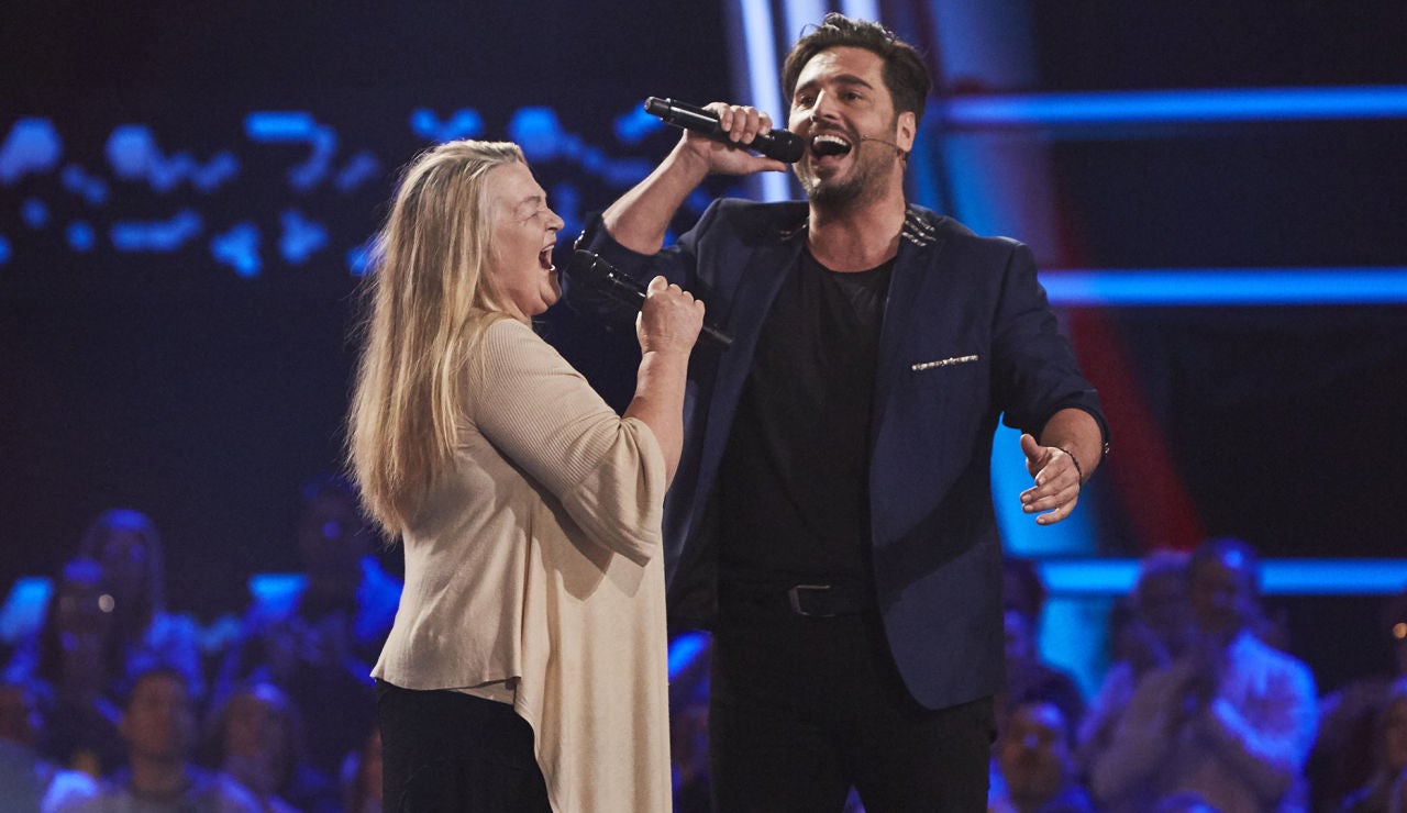 David Bustamante canta ‘Nessum Dorma’ con Naida Abanovich en ‘La Voz Senior’ 