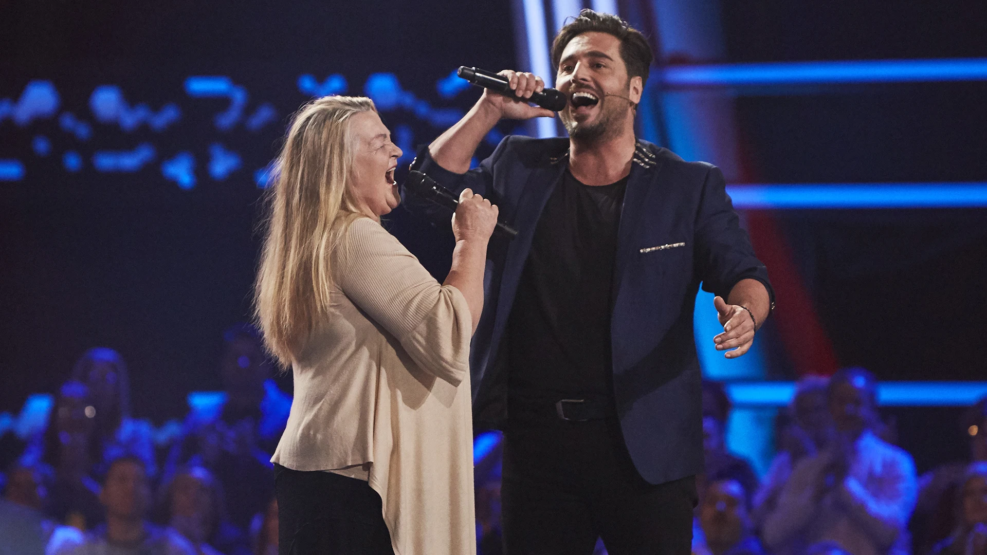 David Bustamante canta ‘Nessum Dorma’ con Naida Abanovich en ‘La Voz Senior’ 