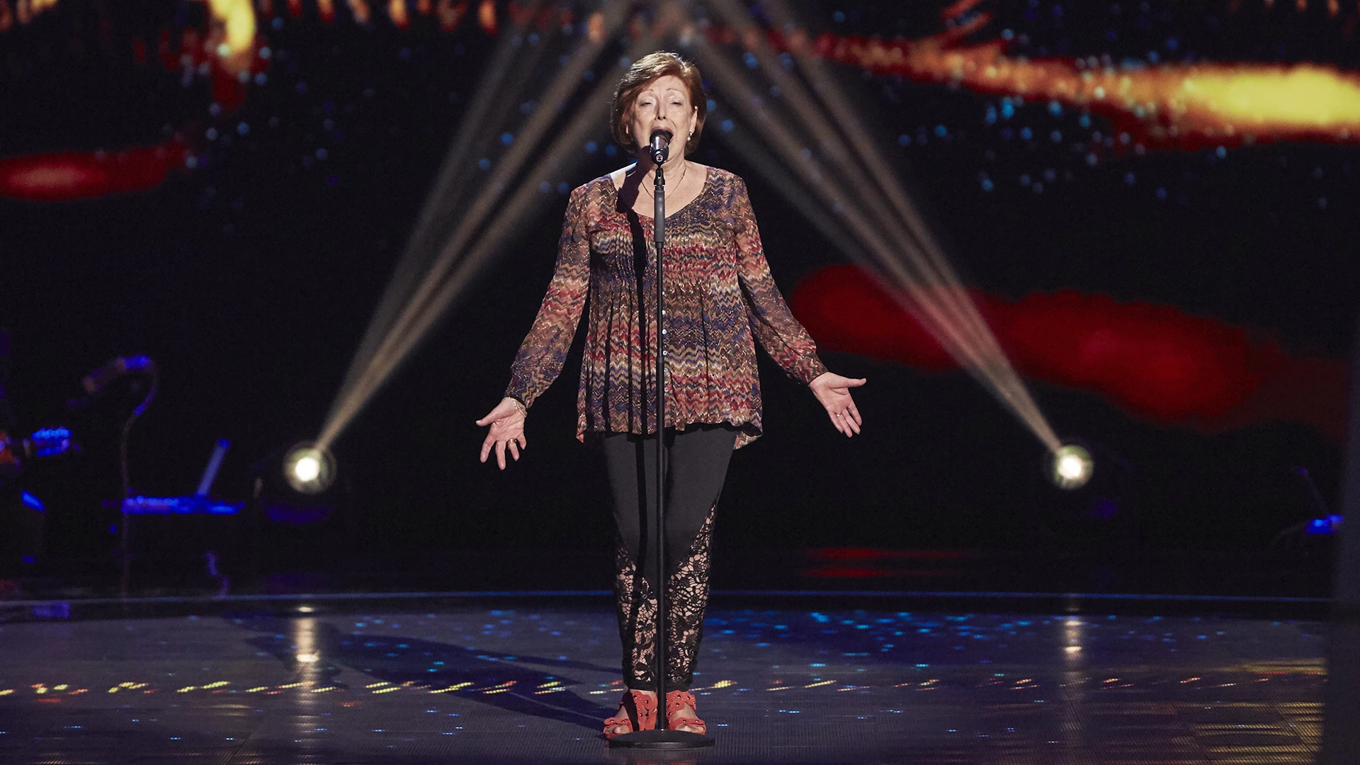 María José Moreno canta ‘Al alba’ en las Audiciones a ciegas de ‘La Voz Senior’