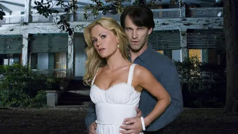 Stephen Moyer y Anna Paquin en 'True Blood' Stephen Moyer y Anna Paquin en 'True Blood'